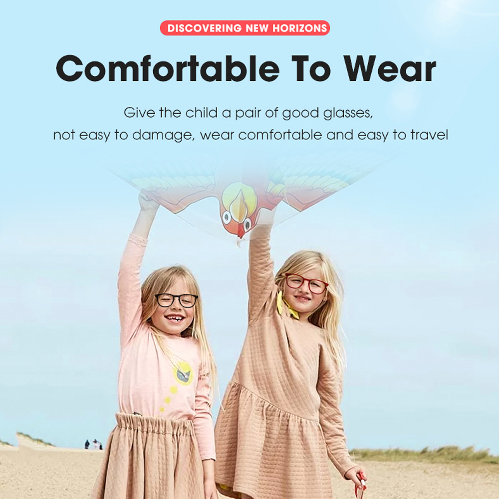 Mắt kính bảo vệ mắt chống tia bức xạ ánh sáng xanh siêu nhẹ thời trang dành cho bé
