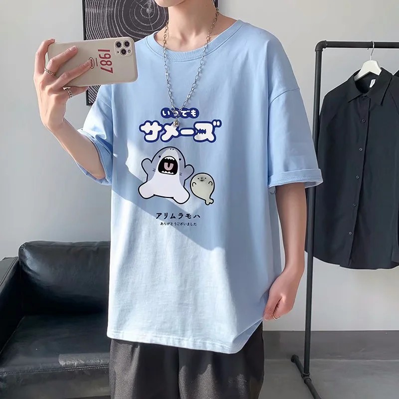 Áo Thun Tay Ngắn Phong Cách Thời Trang Dành Cho Nam Size M-3XL