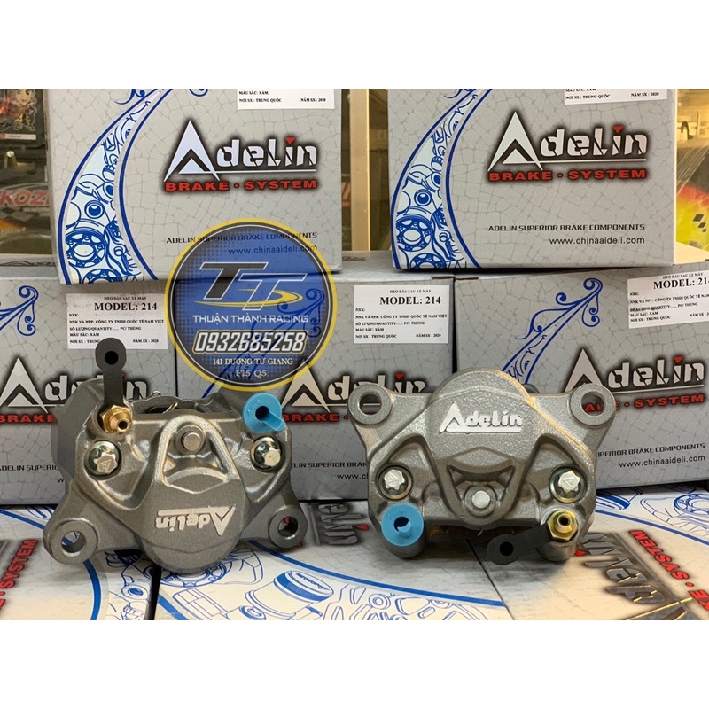 Heo dầu Adelin 2pis đối xứng chính hảng / pas dĩa trước sau các dòng xe