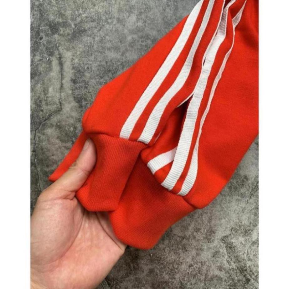 Quần Tập Gym Nam Nữ [Jogger] 3 Stripes RED [ĐỒ TẬP GYM]