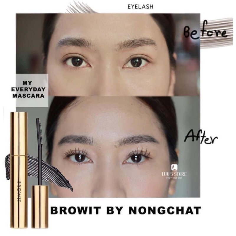[HÀNG CÓ SẴN] MASCARA NONGCHAT THÁI LAN