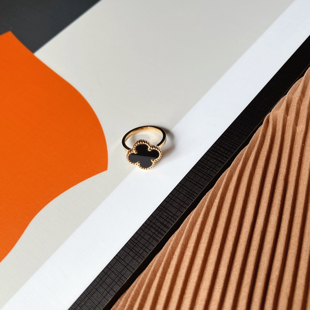 Nhẫn Louis Vuitton Phong Cách Hàn Quốc Đơn Giản Mạ Vàng / Bạc 925 Dành Cho Nữ