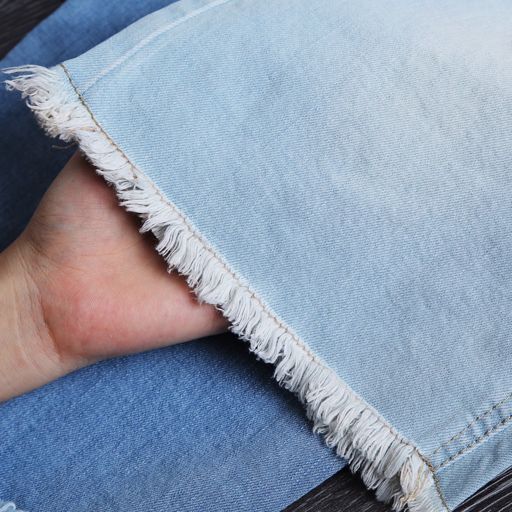 QSZR - Quần short jean nam cạp thun 5 màu đây là 1 chiếc quần short slimfit co giãn cao cấp với bản màu tươi tắn !