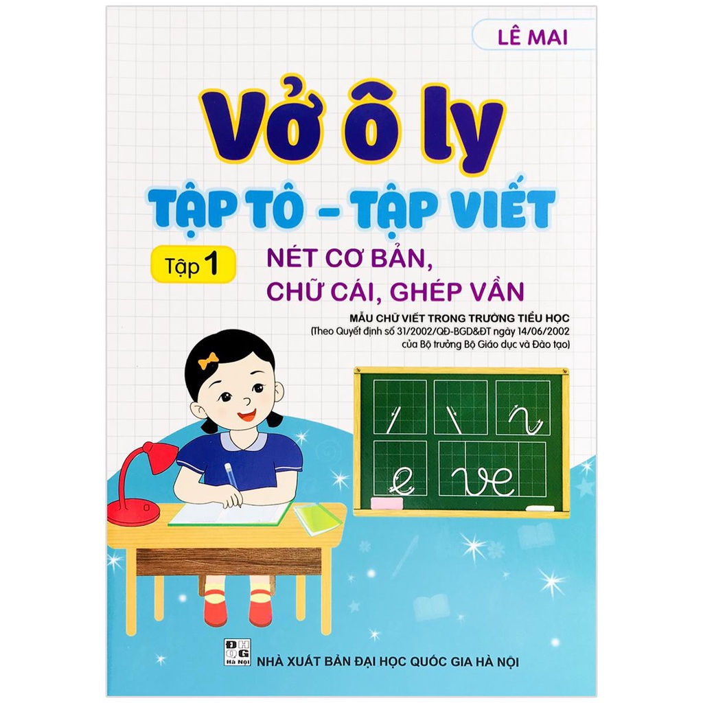 Sách - Vở Ô Li Tập Tô - Tập Viết Có Mẫu Chữ  - Lẻ tùy chọn