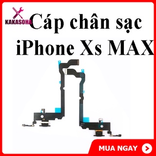 Cụm chân sạc ip xs max, cáp chân sạc ip xs max