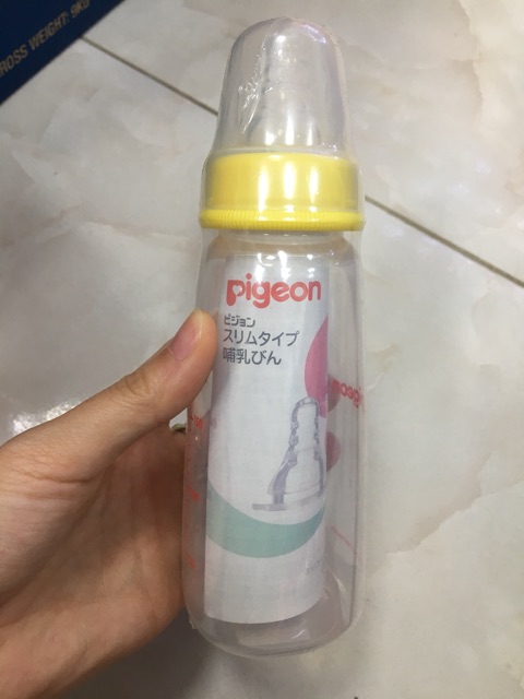 (SALE LỖ) Bình sữa pigeon cổ hẹp 240ml