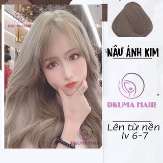 Màu Nhuộm Nâu Ánh Kim 머리 색깔 Hair color 2021