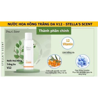 Toner Trắng da V12 tella's Scent  Hàn Quốc