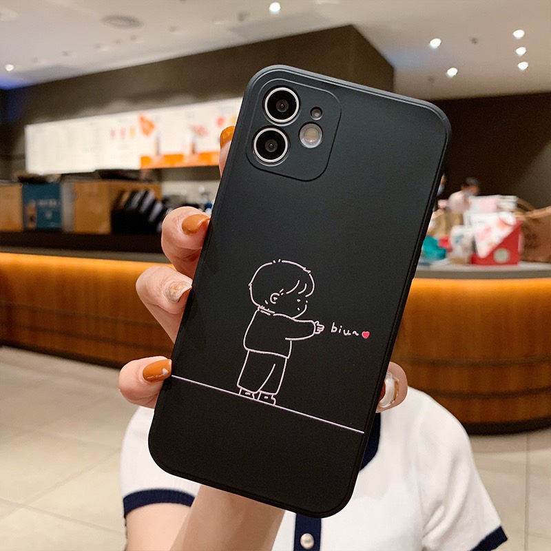 Ốp lưng cao cấp cạnh vuông   5s/6/6plus/6s/6splus/7/7plus/8/8plus/x/xr/xs/11/12/pro/promax