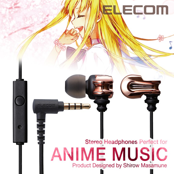 Tai Nghe Nhét Tai Có Mic Elecom EHP-SL100M Bảo Hành Chính Hãng 12 Tháng