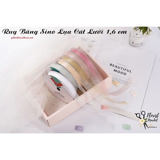 RUY BĂNG SINO LỤA CÁT LƯỚI 1.6CM