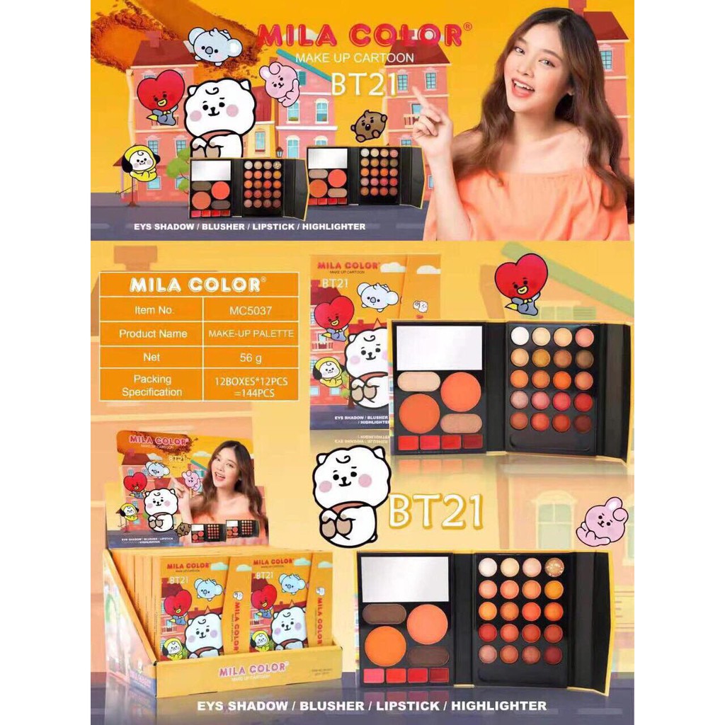 Phấn mắt MiLa BT 21 | BigBuy360 - bigbuy360.vn