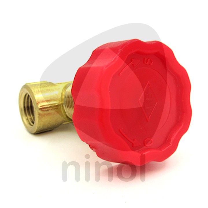 Van vặn khóa gas đồng ren 13mm
