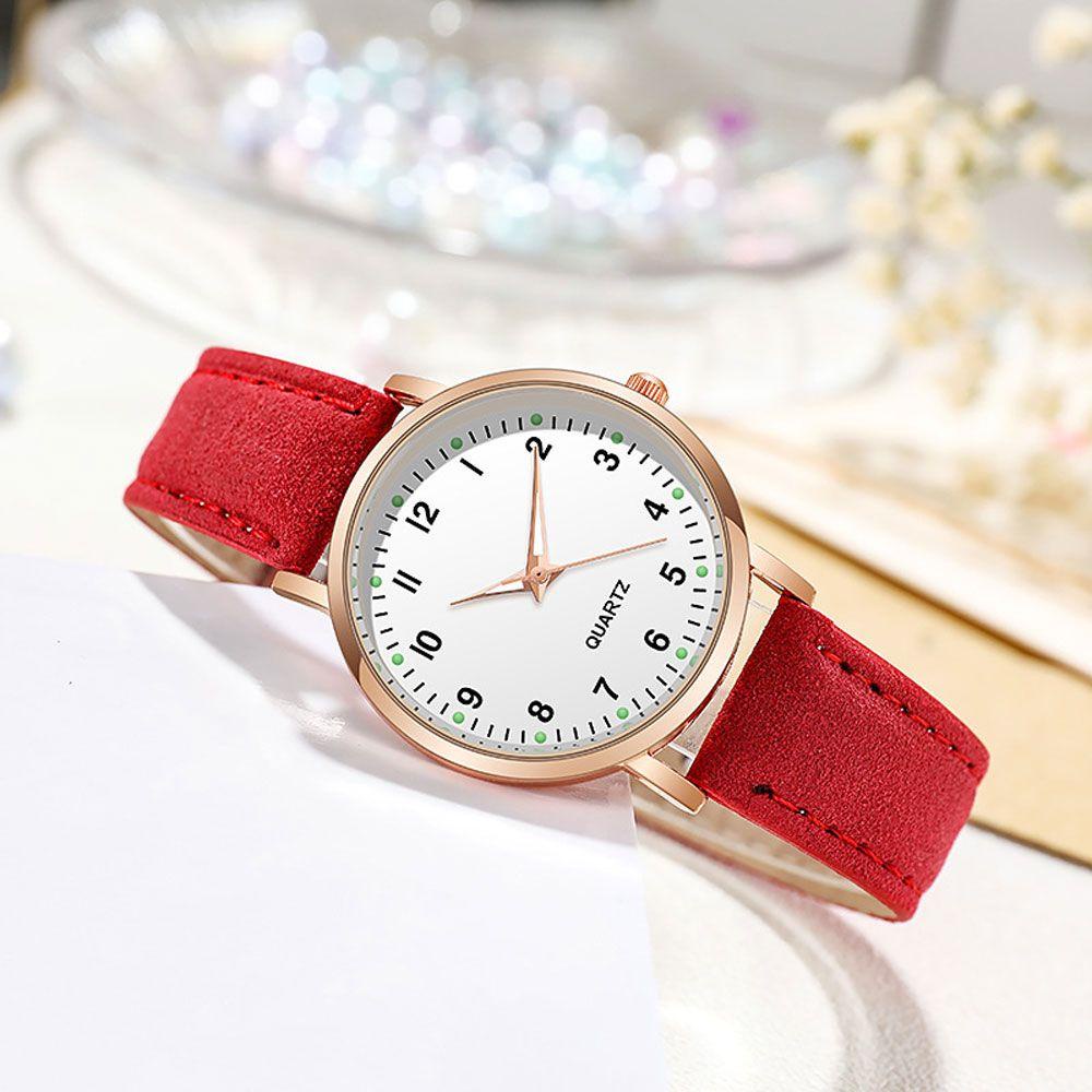 Đồng Hồ OKDEALS Dây Da Dạ Quang Phong Cách Retro