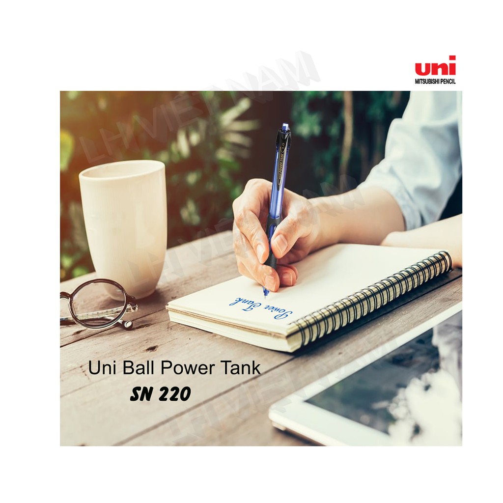 SN-220  UNI-BALL Power Tank Bút bi bấm