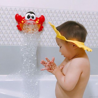 ✨ perfect ❀ Baby Kids Crab Electric Music Bath Bubbler Music Bath Toy