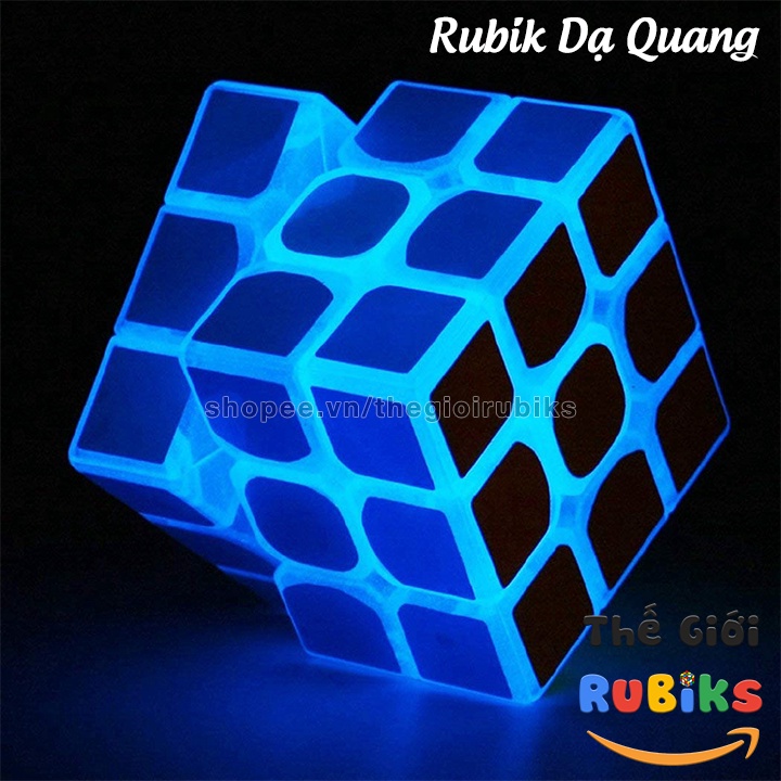 Rubik Dạ Quang 3x3 Zcube - Rubic Phát Sáng Trong Bóng Tối 3x3x3