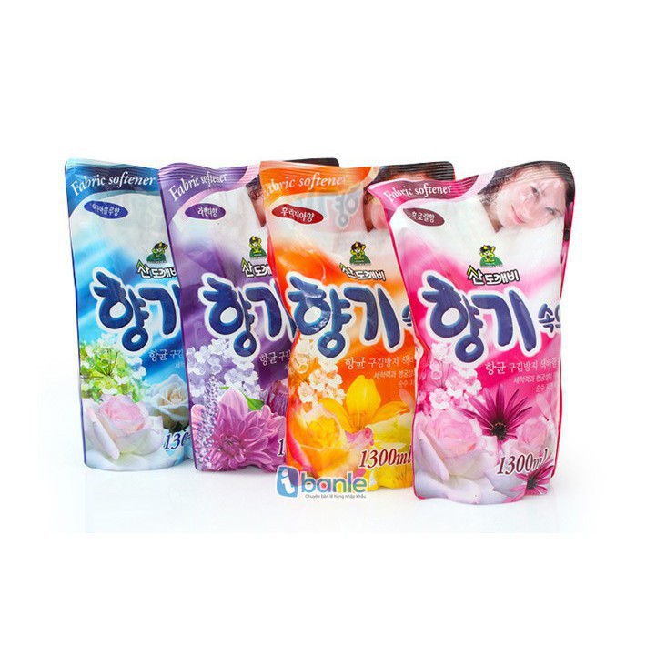 ✨ Nước Xả Vải Sandokkaebi ✨ [ HÀNG CHÍNH HÃNG] Hàn Quốc 1,3L