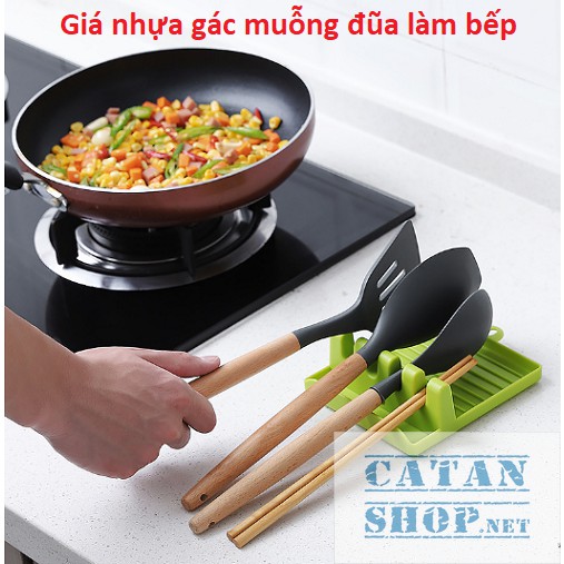 ❤️Miếng gác Muỗng Đũa❤️ đa năng, Giá kê đũa đảm bảo vệ sinh  trong quá trình nấu bếp. GD291