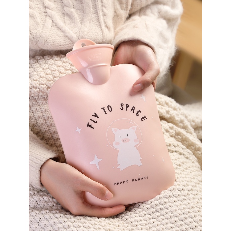 Túi Chườm Nước Nóng Bằng Vải Lông Có Thể Tái Sử Dụng