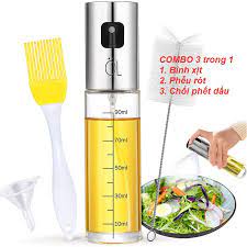 Chai Xịt Thủy Tinh Đựng Dầu Giúp Tiết Kiệm Dầu--K555
