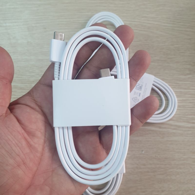 Cáp sạc nhanh samsung C to C /cáp sạc fold 3 dài 1 m chuẩn sạc nhanh .bảo hành 12 tháng