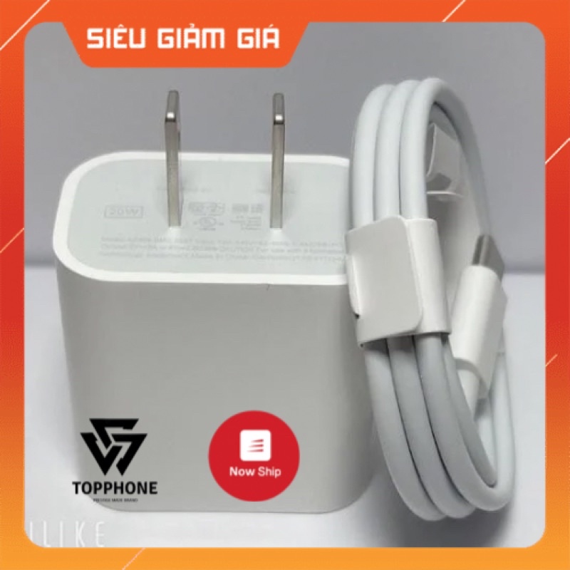 Bộ Sạc Nhanh Cho Các Dòng IP Cáp Type C To Lighting