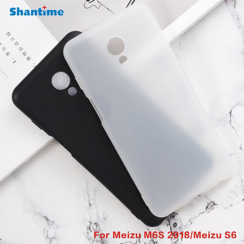 Ốp lưng silicon dẻo bảo vệ cho Meizu M6S 2018 Meizu S6