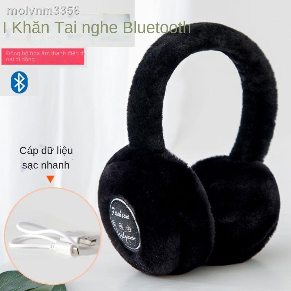 ◊❇Tai nghe bluetooth không dây ấm VIVO Huawei OPPO Apple phổ thông mùa đông bịt