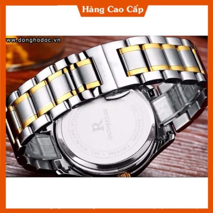 Đồng hồ nam ONTHEEDGE 025 dây thép cao cấp không gỉ (xanh) | BigBuy360 - bigbuy360.vn