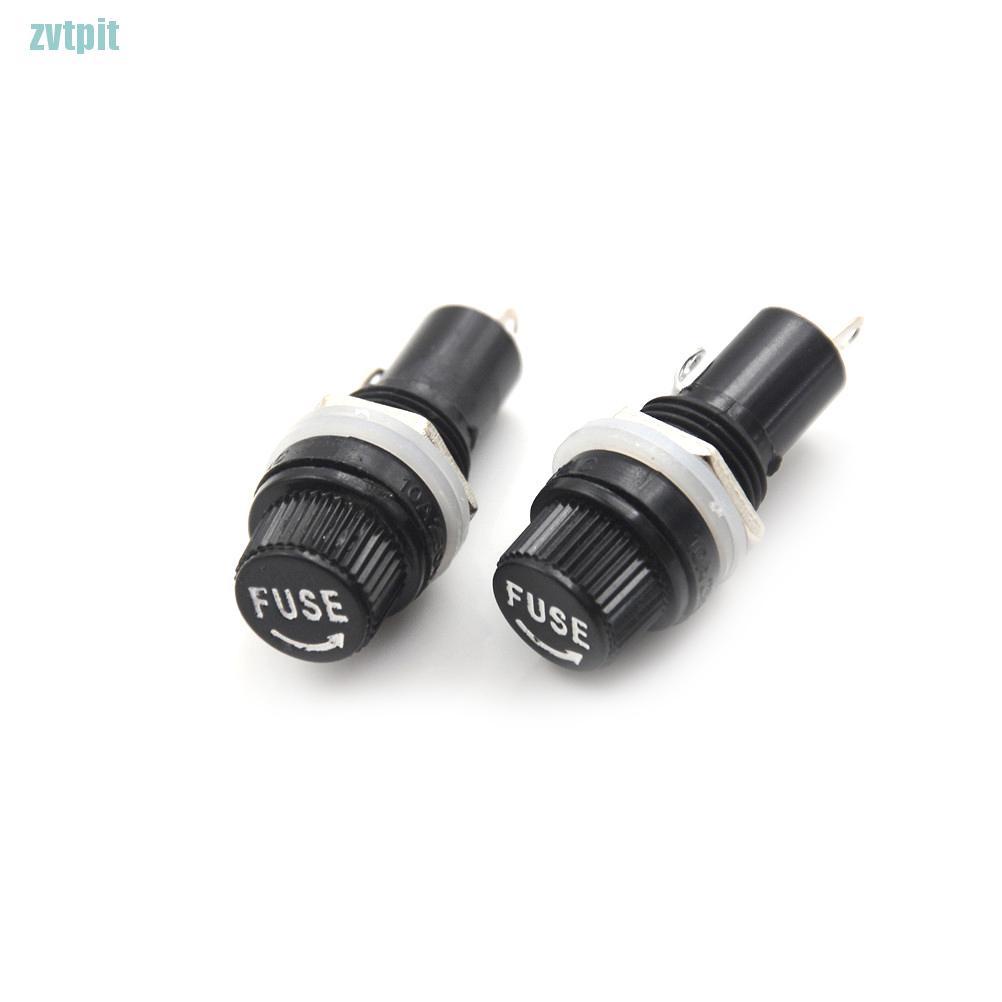 Set 10 Nắp Cầu Chì Ống Thủy Tinh 5x20mm