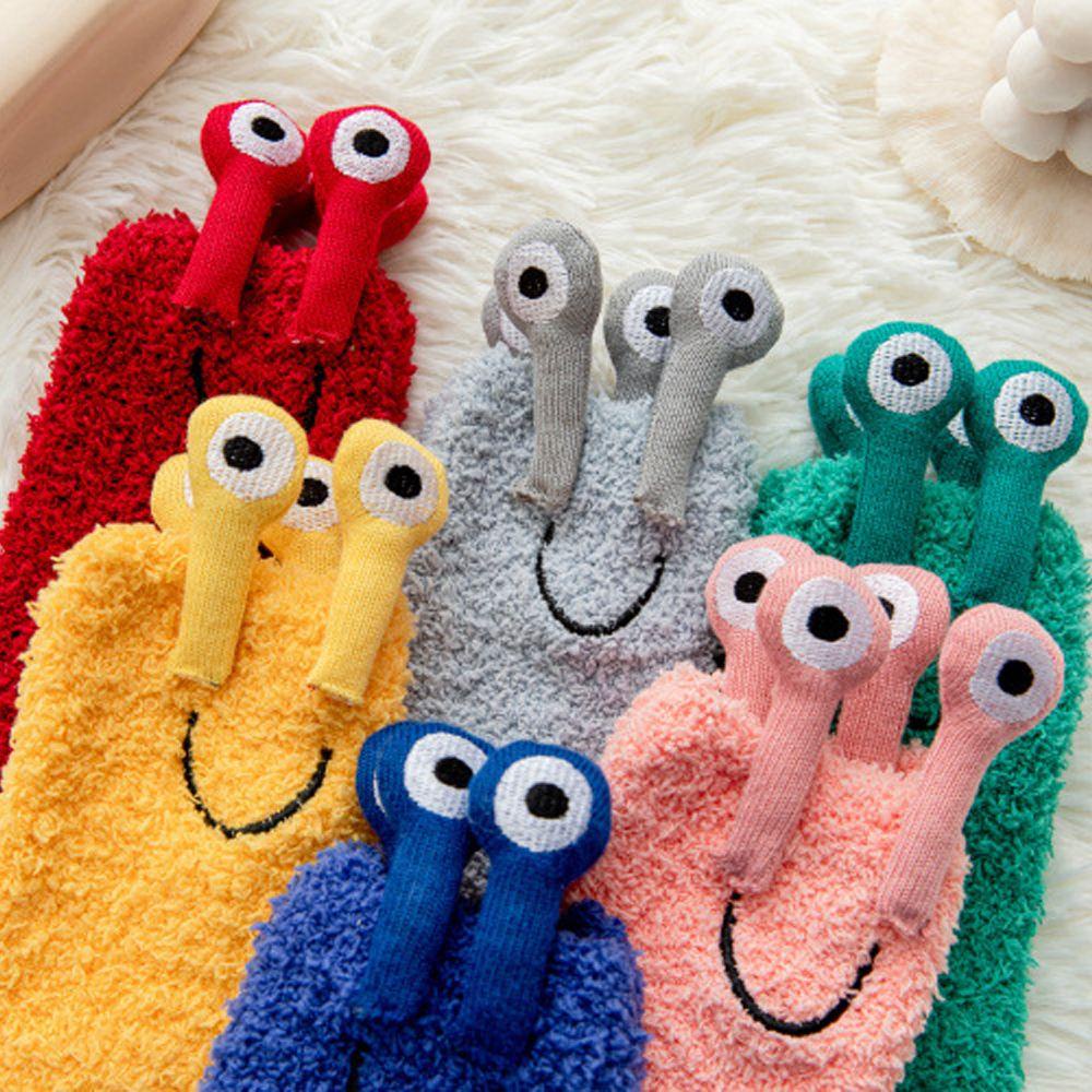 BACK2LIFE Vớ Ngủ Nữ Chống Trượt Hình Đôi Mắt Dễ Thương