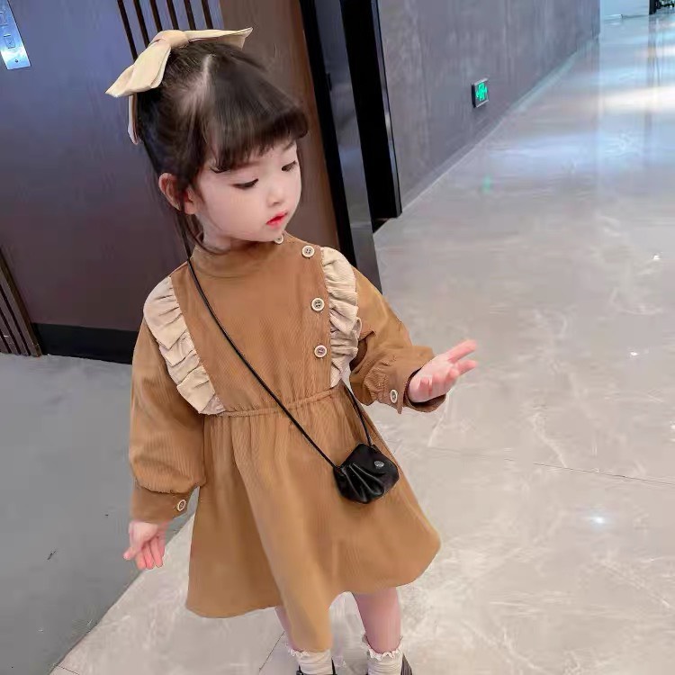 Váy cho bé gái , váy xòe cho bé gái màu sắc đẹp phù hợp đi học đi chơi, mặc tết và đi dự tiệc