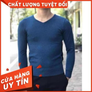 [HOT 2020]Áo len nam cổ tim sợi pha cotton - xuongaolen.com