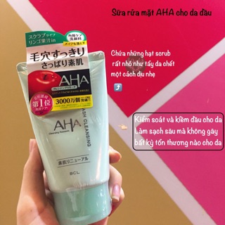 Sữa rửa mặt AHA của Nhật