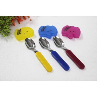 MUỖNG INOX kèm nắp đậy - Made in Japan