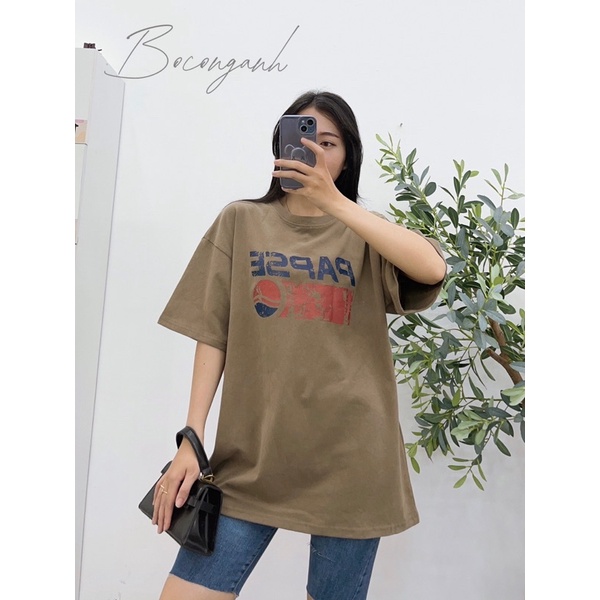 Áo Thun Papse AH125 Mác 3158 Form To Rộng Unisex Hàng Quảng Châu Loại 1