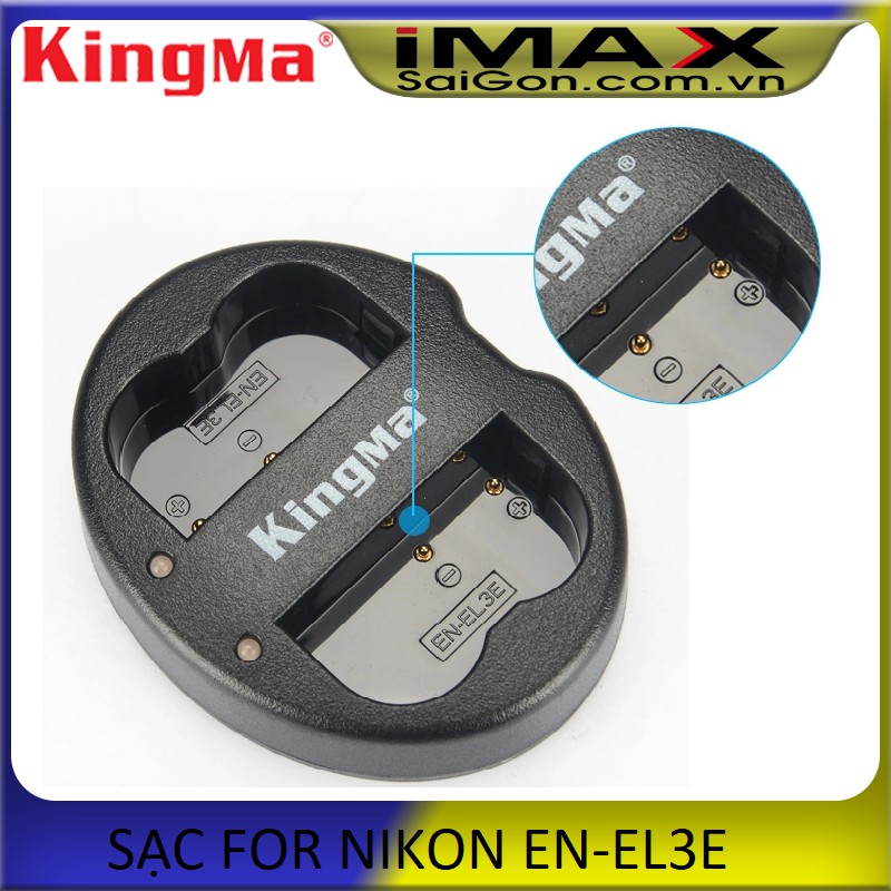 PIN SẠC KINGMA CHO PIN NIKON EN-EL3E