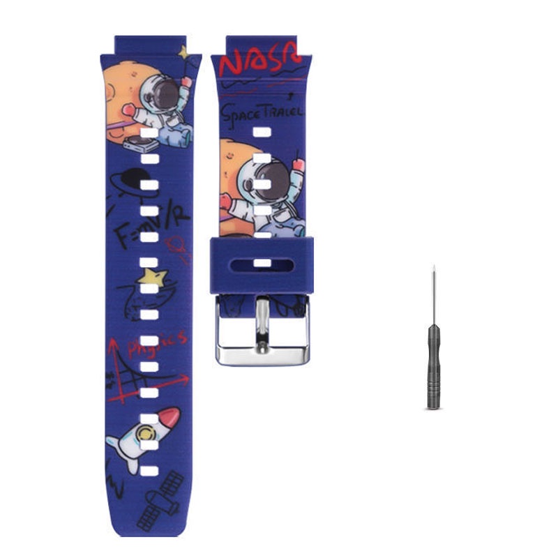 Dây Đeo Silicon Họa Tiết Hoạt Hình Cho Đồng Hồ Thông Minh HUAWEI Watch KIDS 4 Pro Dây đeo silicon HUAWEI Watch KID 4 Pro