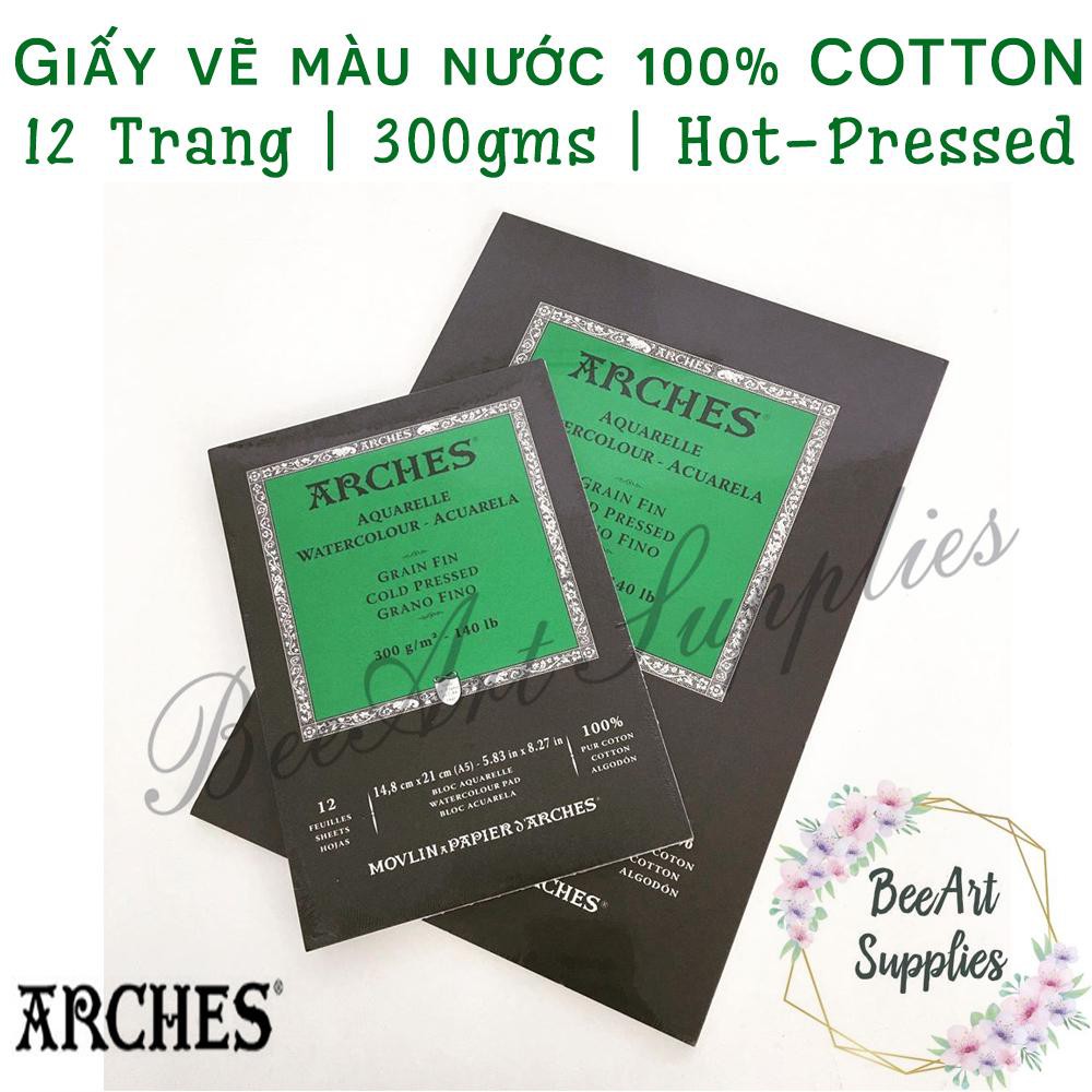 Giấy màu nước hạng hoạ sĩ Arches