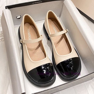 Giày da đế thấp big size Mary Jane size 35-43