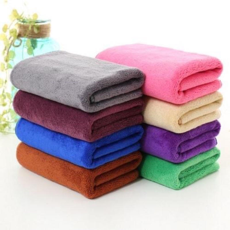 Khăn lau xe Tinh Dầu Xanh chất liệu Microfiber mềm mịn thấm hút nước tốt Chuyên Dụng lau rửa xe hơi, Ô Tô, xe máy