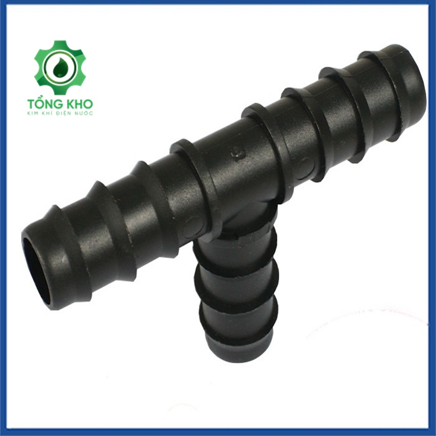 Tê chia ống LDPE 16  bền bỉ - Thiết bị tưới nối đường ống 16mm tiện ích  - Tổng kho kim điện nước
