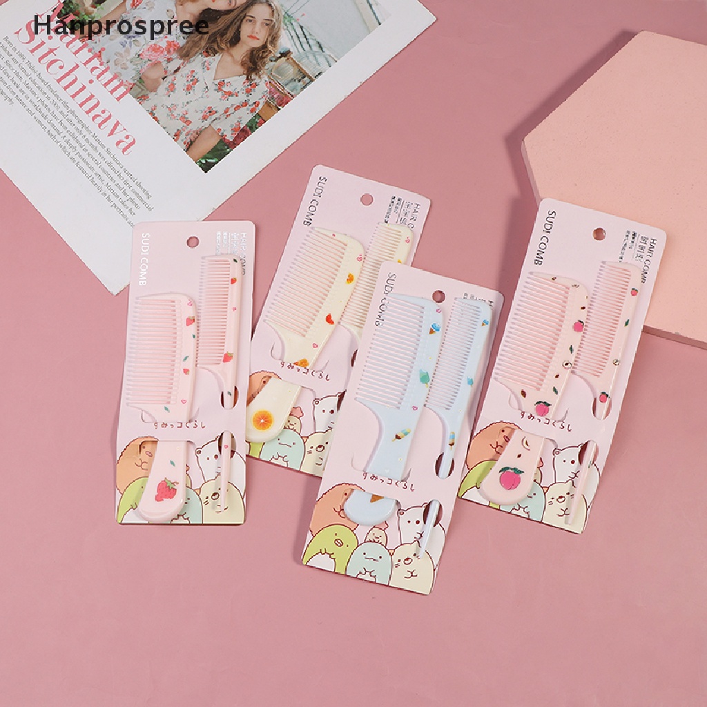 Bộ 2 Lược Chải Tóc Chống Tĩnh Điện Cho Bé Gái