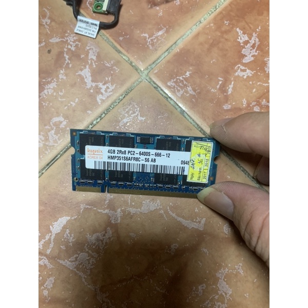 ram hư, ram laptop ddr2 4g hynix 800mhz