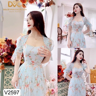[Chính hãng DVC] Váy thiết kế cao cấp V2597