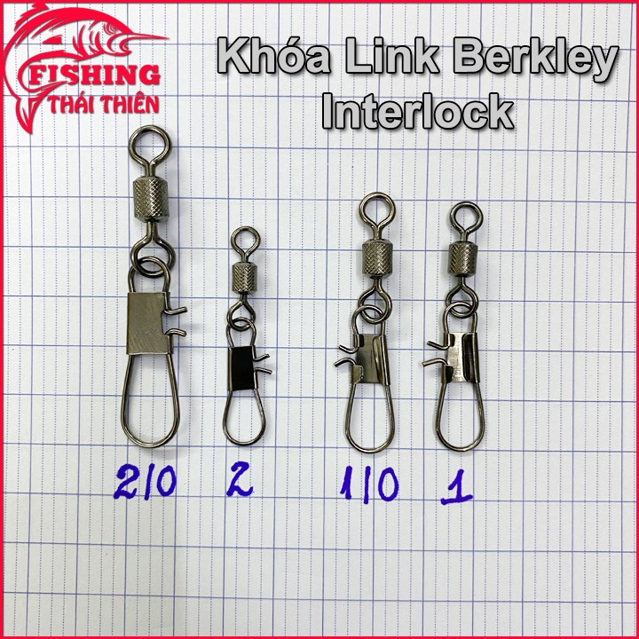 Khóa link câu cá Berkley Interlock