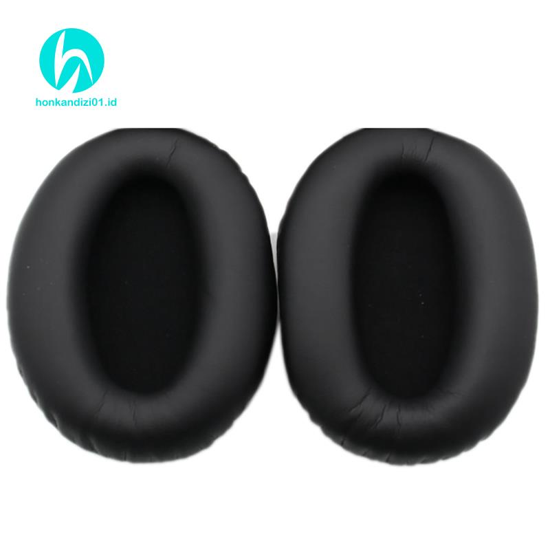 Đệm Mút Tròn Phối Da Bọc Ngoài Cho Tai Nghe Chụp Tai Sony Wh-1000Xm3 Ốp