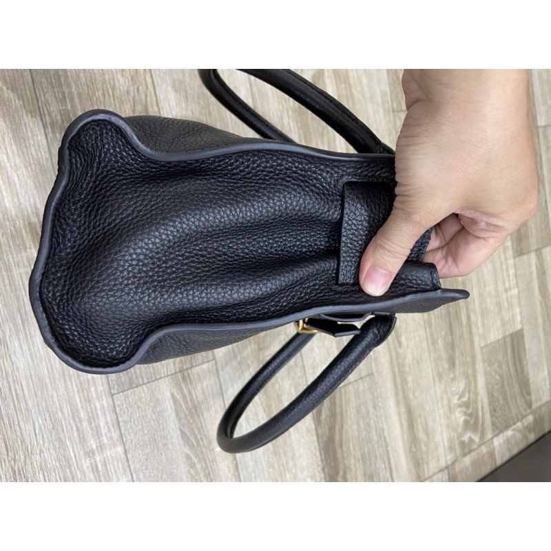 Túi si da thật Tory Burch