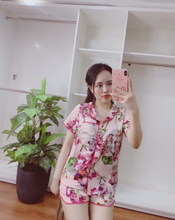 Bộ ngủ lụa Hàn